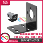 Bracket Motor DC 775 795 755 885 895 – Dudukan Dinamo Besi Mounting Bracket Tipe L - Gambar 3
