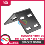 Bracket Motor DC 775 795 755 885 895 – Dudukan Dinamo Besi Mounting Bracket Tipe L - Gambar 5