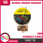 Pengikat Kabel Twist Tie-30M Warna Random – Komponen pendukung proyek - Gambar 3