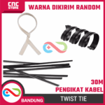 Pengikat Kabel Twist Tie-30M Warna Random – Komponen pendukung proyek - Gambar 4