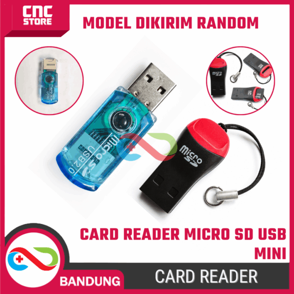 Card Reader Micro Sd Mini Mungil Gantungan Kunci – Komponen pendukung proyek