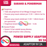 Power Supply 9V 2A Adaptor 9V 2A Psu Arduino – Papan kontrol elektronik (otak proyek) - Gambar 6