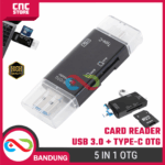 Card Reader OTG 5 in 1 USB 3.0 Type-C Micro USB – TF Card Reader SD Card Adapter OTG Android Laptop