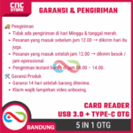 Card Reader OTG 5 in 1 USB 3.0 Type-C Micro USB – TF Card Reader SD Card Adapter OTG Android Laptop - Gambar 6