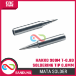 Mata Solder Hakko 900M T-0.8D 0.8mm – Soldering Iron Tip For Station 936 907 908 - Gambar 4
