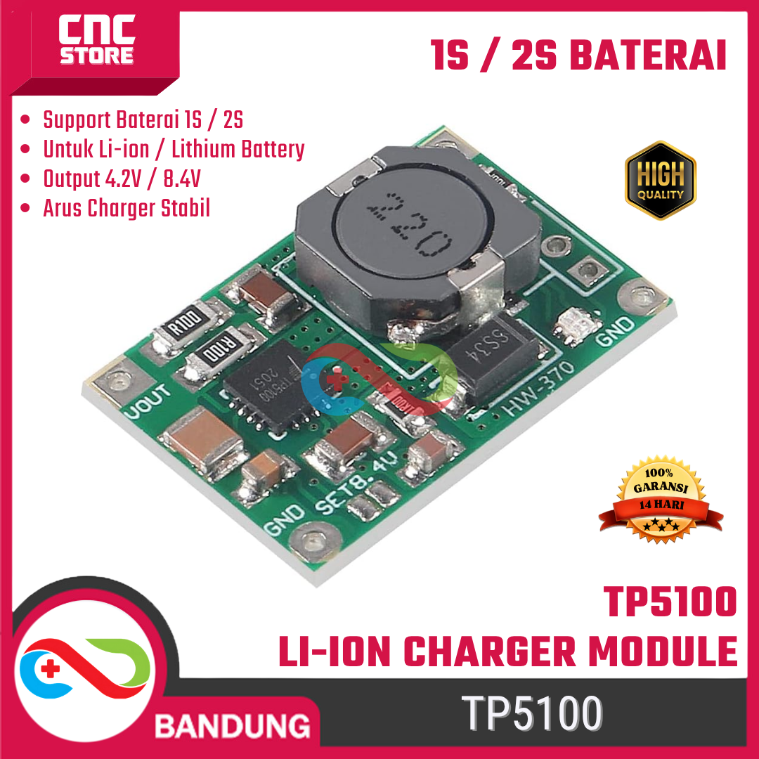 1782785616404-esp-0119.png TP5100 2A Charger Module 1S 2S Li-ion Lithium Battery 18650 – Modul Charging 4.2V 8.4V Upgrade TP4056 - Gambar 1
