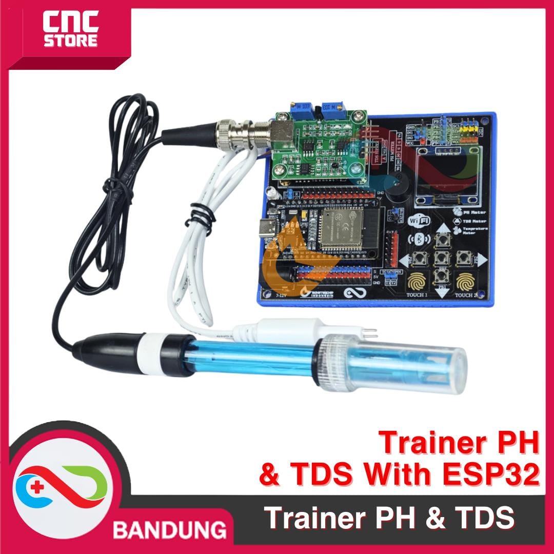 TRAINER KIT PH METER TDS SENSOR ESP32 IOT MODULE DIY PROJECT
