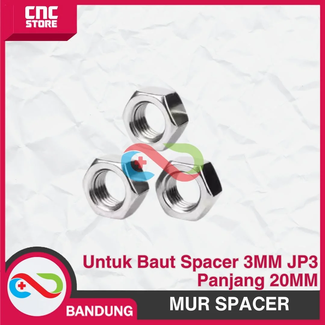 MUR SPACER 3MM JP3 PANJANG 20MM