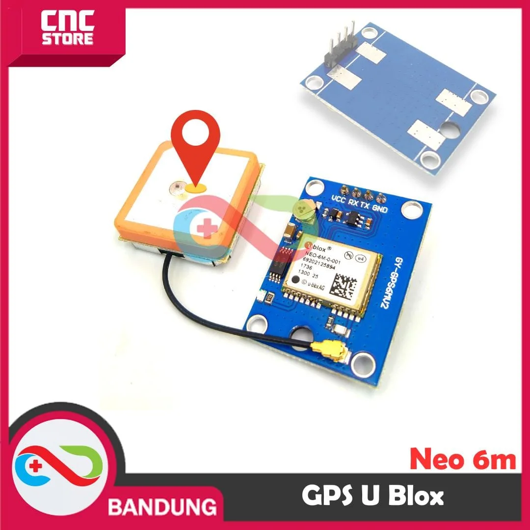 GPS UBLOX NEO-6M GY-NEO6MV2 WITH EEPROM ANTENNA MODULE TERSOLDER