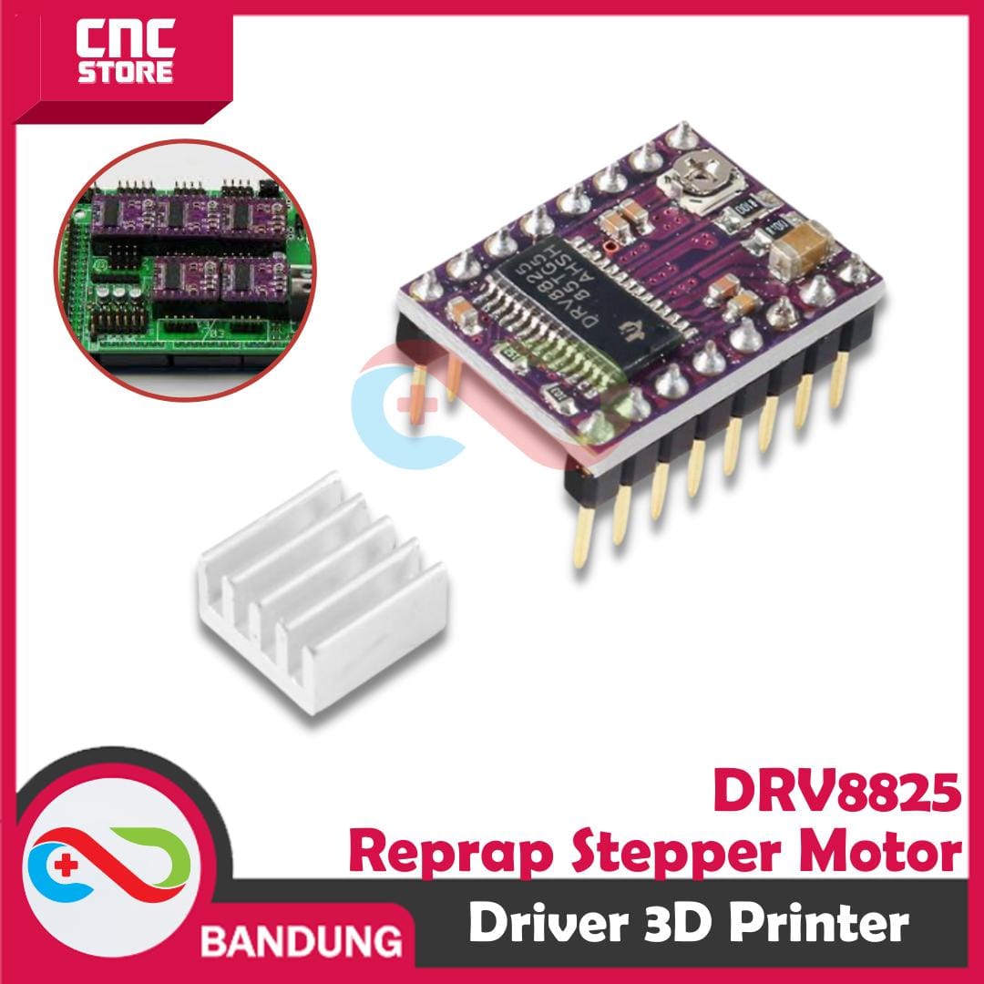 DRV8825 REPRAP STEPPER MOTOR DRIVER CARRIER 3D PRINTER RAMPS POLOLU REPRAP