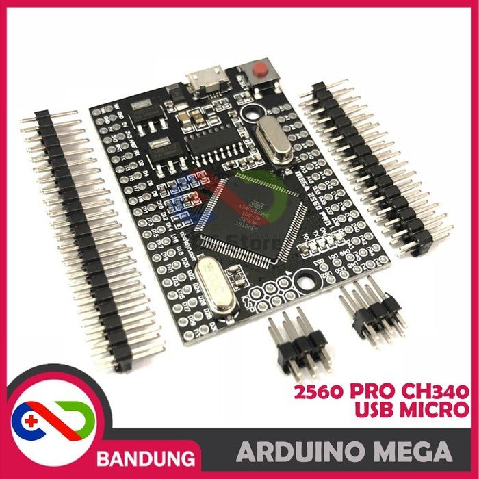1148353_2207b2e6-7046-436e-b4ee-0339bbae05f1.jpeg ARDUINO MEGA 2560 PRO CH340 USB MICRO-A - Gambar 1