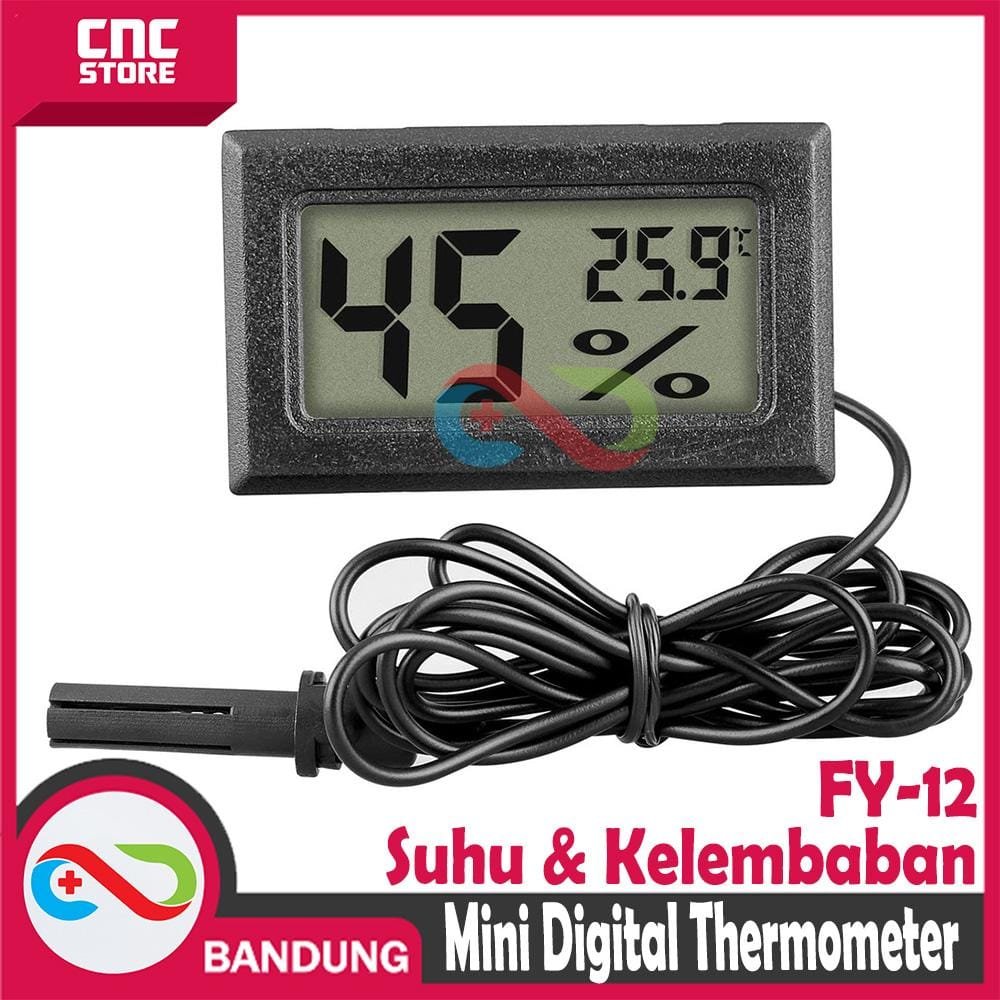 THERMOMETER FY-12 HYGROMETER DIGITAL WITH PROBE