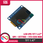 LCD IPS TFT SPI 1.47 Inch 172x320 ST7789 Display Module untuk ESP32 ESP8266 Arduino Nano - Gambar 6