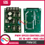 PWM DC 10V-48V 40A Speed Controller – Pengatur Kecepatan Motor DC & Dimmer Lampu - Gambar 3