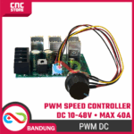 PWM DC 10V-48V 40A Speed Controller – Pengatur Kecepatan Motor DC & Dimmer Lampu - Gambar 4
