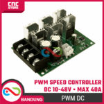 PWM DC 10V-48V 40A Speed Controller – Pengatur Kecepatan Motor DC & Dimmer Lampu - Gambar 5
