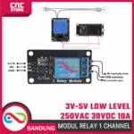 Relay 1 Channel 5V dengan Optocoupler | Modul Relay Protection untuk Arduino, NodeMCU, ESP32 & Proyek DIY Elektronika - Gambar 3