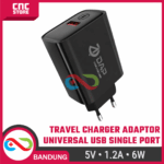 Travel Charger Adaptor USB 5V 1.2A 6W – Kepala Charger Universal untuk HP Arduino ESP32 ESP8266 - Gambar 3