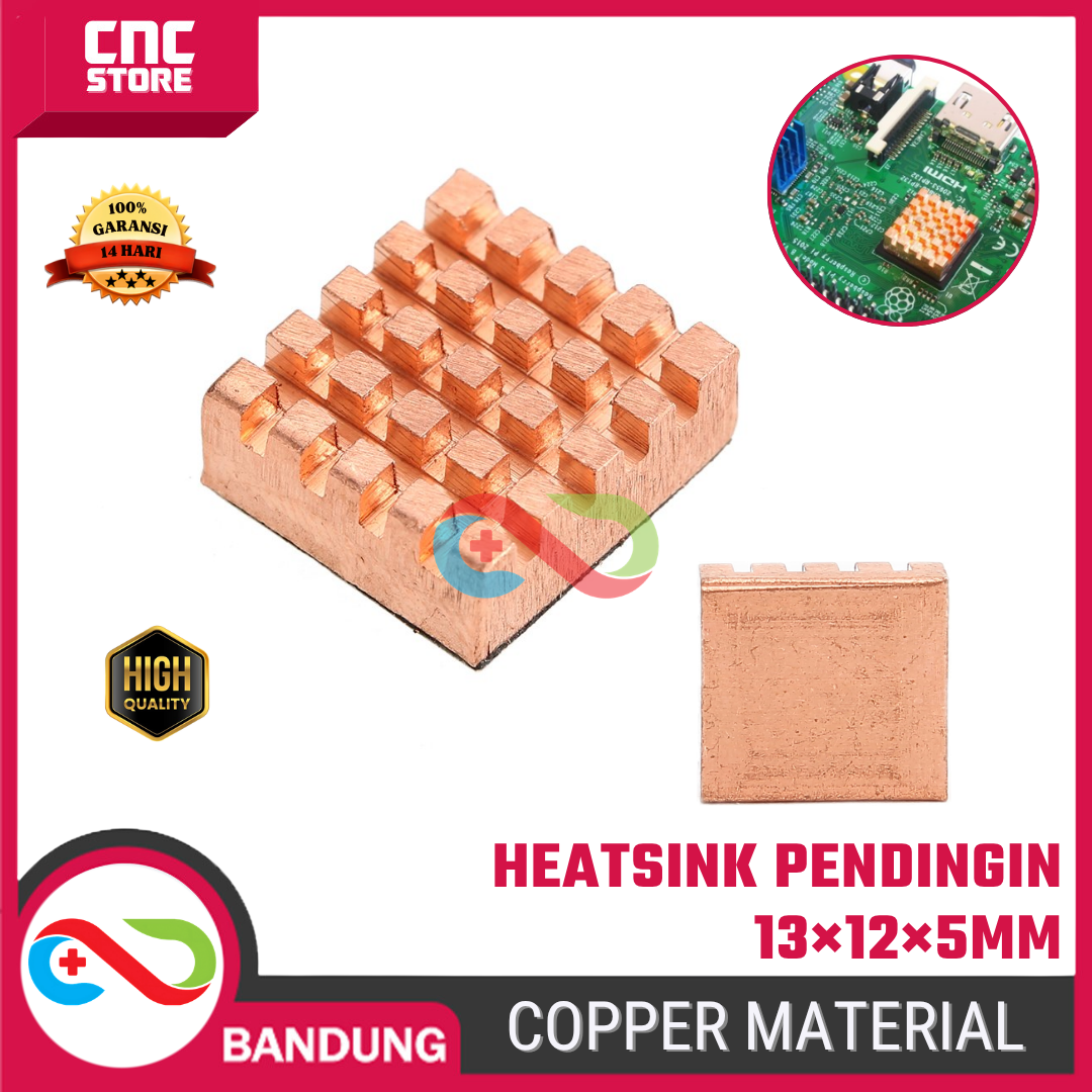 1783923930799-esp-0119-1.png Heatsink 13×12×5mm Tembaga Raspberry Pi – Pendingin Premium - Gambar 1