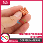 Heatsink 13×12×5mm Tembaga Raspberry Pi – Pendingin Premium - Gambar 5