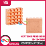 Heatsink 13×12×5mm Tembaga Raspberry Pi – Pendingin Premium - Gambar 6