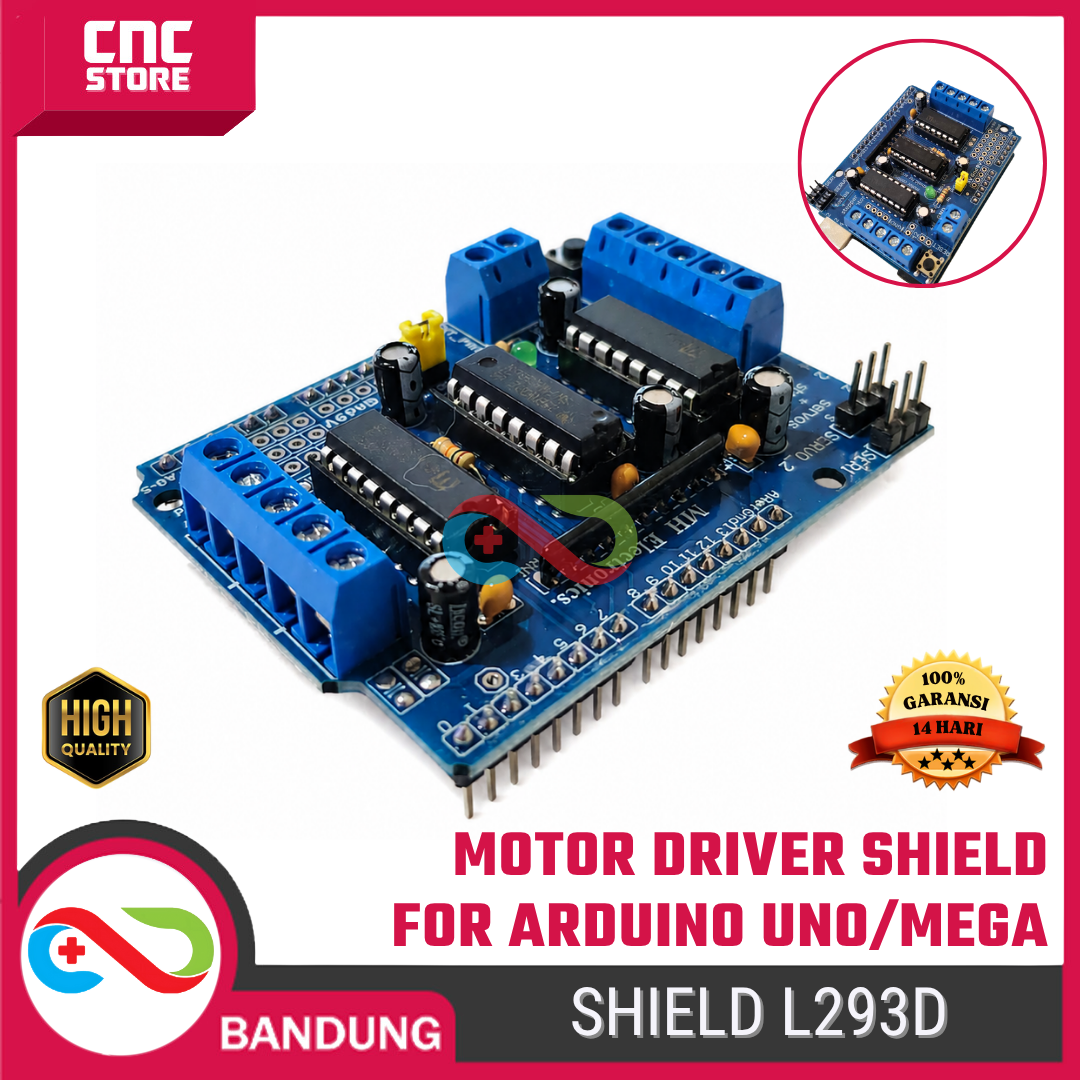 1784097834757-esp-0012-1.png L293 L293D Motor Driver Shield For Arduino Mega UNO Nano – Papan kontrol elektronik (otak proyek) - Gambar 1