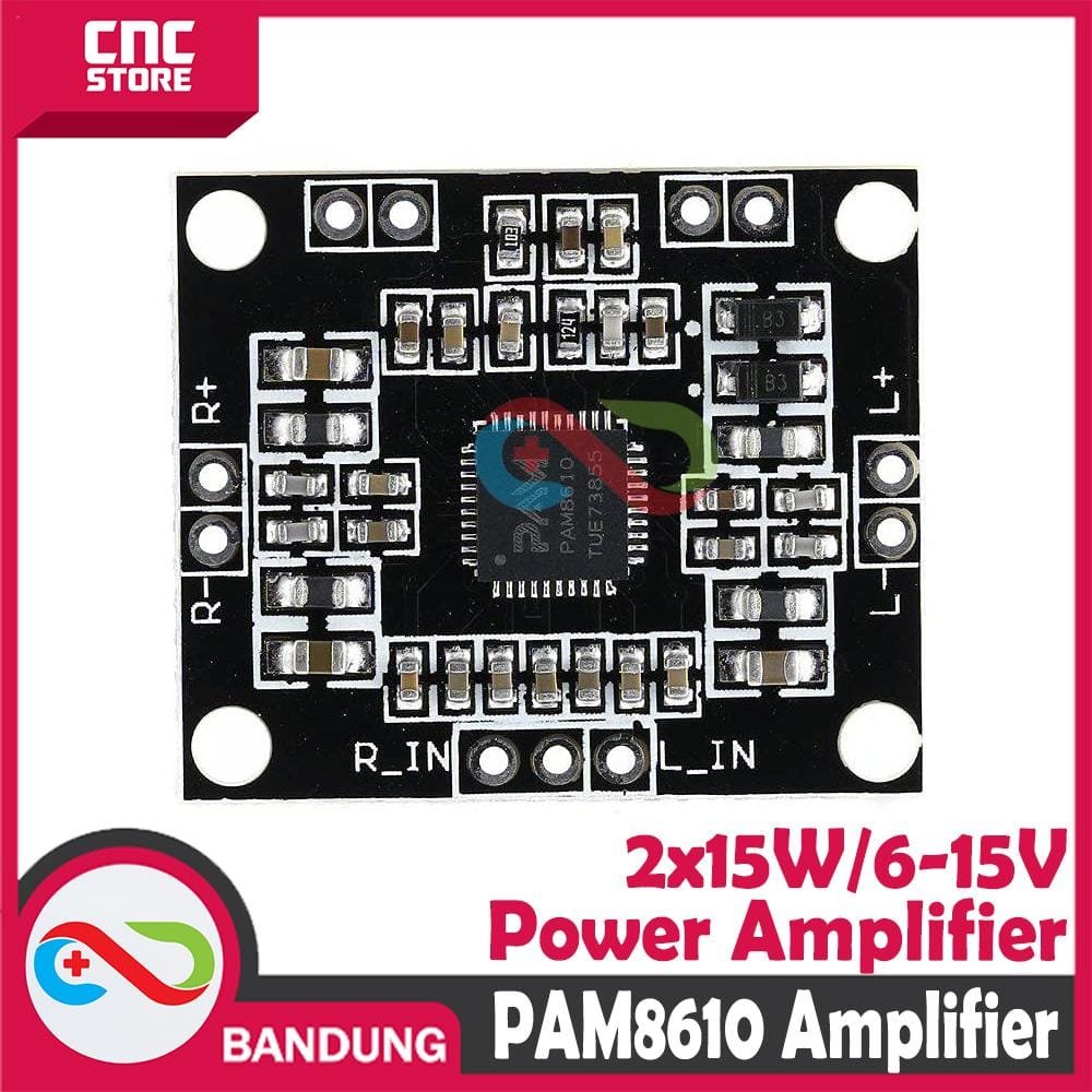 PAM8610 DIGITAL POWER AMPLIFIER BOARD 2X15W DUAL CHANNEL STREO CLASS D HIGH POWER