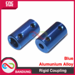 Blue Aluminum Alloy Coupling Coupler Bore 5Mm 8Mm D14 L25 5X8Mm – Komponen pendukung proyek - Gambar 4