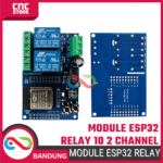 MODUL ESP32 RELAY 10A 2 CHANNEL AC 220 WIFI BLUETOOTH WROOM-32E - Gambar 5