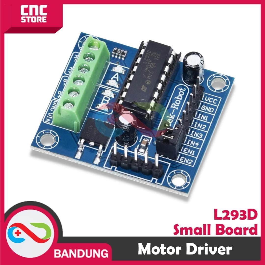 MOTOR DRIVER MINI L293D L293 MODULE DUAL H BRIDGE 25V DC FOR ARDUINO