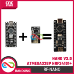 RF-NANO ARDUINO NANO V3.0 ATMEGA328P INTEGRATE NRF24L01+ WIRELESS 2.4GHz - Gambar 2