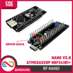 RF-NANO ARDUINO NANO V3.0 ATMEGA328P INTEGRATE NRF24L01+ WIRELESS 2.4GHz - Gambar 3