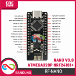 RF-NANO ARDUINO NANO V3.0 ATMEGA328P INTEGRATE NRF24L01+ WIRELESS 2.4GHz - Gambar 4