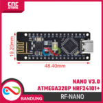 RF-NANO ARDUINO NANO V3.0 ATMEGA328P INTEGRATE NRF24L01+ WIRELESS 2.4GHz - Gambar 5