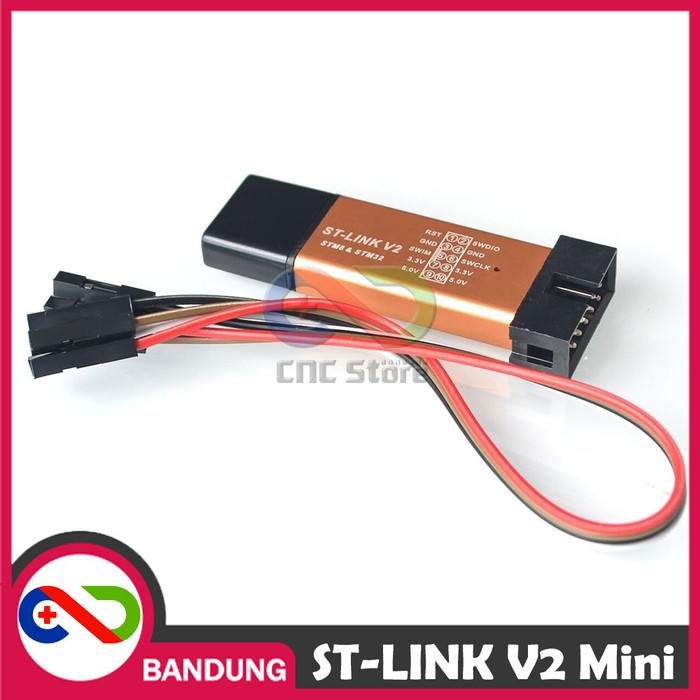 4a89b40f-0aeb-4e5a-93e1-f3332bb22dfe.jpeg LINK V2 STLINK FOR STM8 STM32 USB DOWNLOADER-A - Gambar 1
