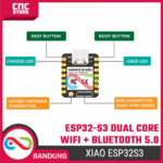 XIAO ESP32S3 Original Board IoT Development Kit – Dual Core WiFi Bluetooth 5.0 BLE Microcontroller - Gambar 8