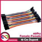 40PCS JUMPER CABLE KABEL 10CM FEMALE TO FEMALE DUPONT FOR BREADBOARD-A - Gambar 3