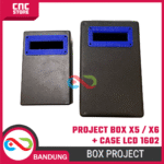 Box Project Elektronik X5 X6 dengan Case LCD 1602 – Enclosure ABS DIY + Frame LCD 1602 Include Baut Mur - Gambar 2