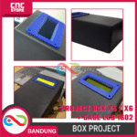 Box Project Elektronik X5 X6 dengan Case LCD 1602 – Enclosure ABS DIY + Frame LCD 1602 Include Baut Mur - Gambar 3