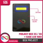 Box Project Elektronik X5 X6 dengan Case LCD 1602 – Enclosure ABS DIY + Frame LCD 1602 Include Baut Mur - Gambar 4