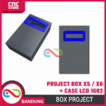 Box Project Elektronik X5 X6 dengan Case LCD 1602 – Enclosure ABS DIY + Frame LCD 1602 Include Baut Mur - Gambar 5