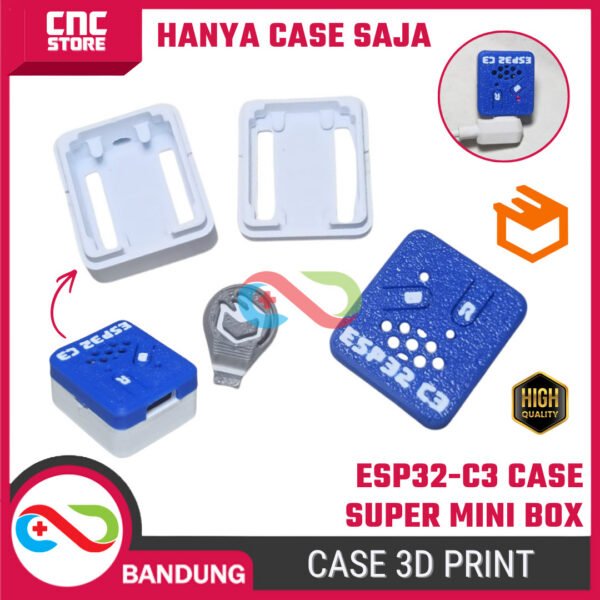 Case ESP32-C3 Super Mini – Box Casing Pelindung Board ESP32 C3 DIY