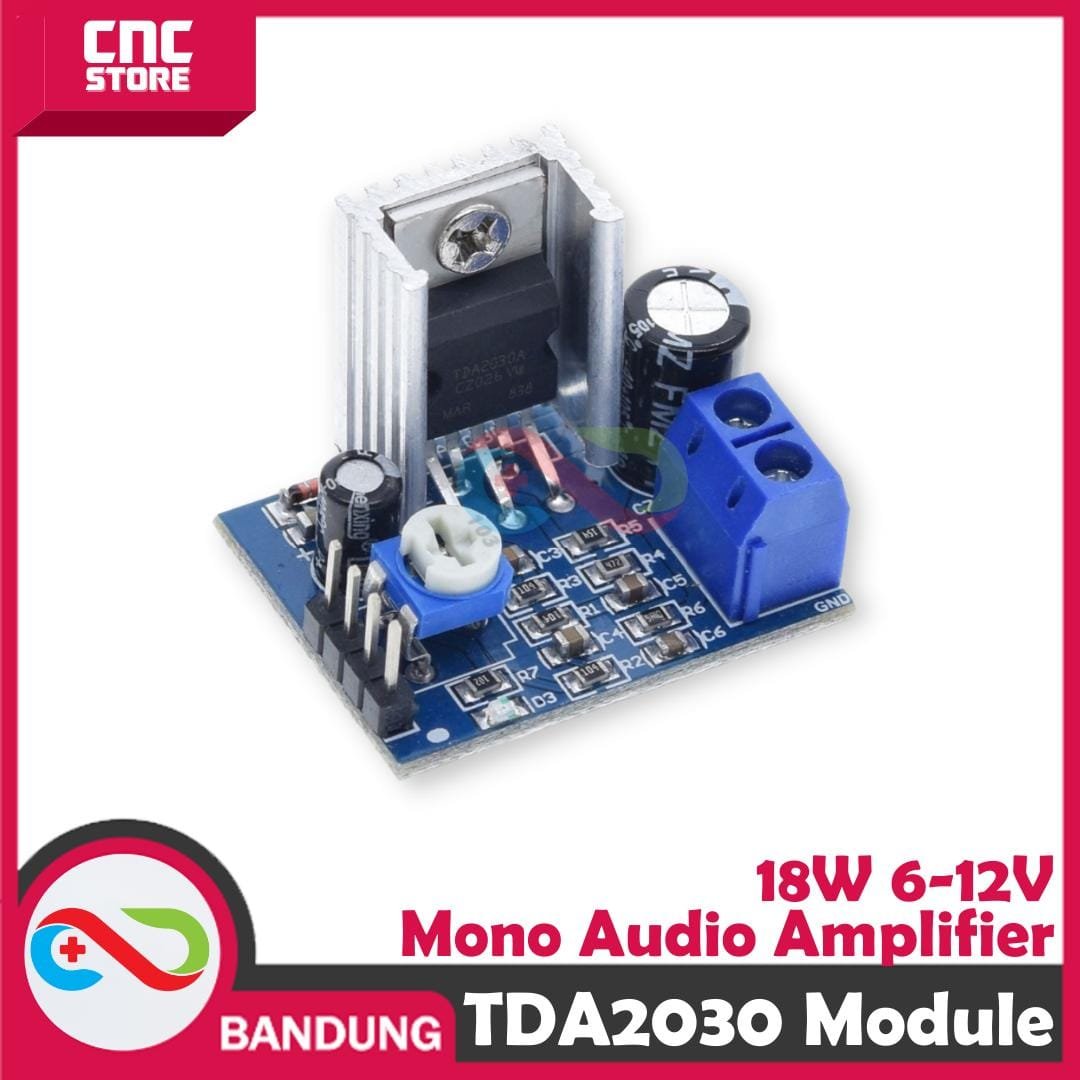 TDA2030A TDA2030 MONO AUDIO AMPLIFIER 18W 6-12V