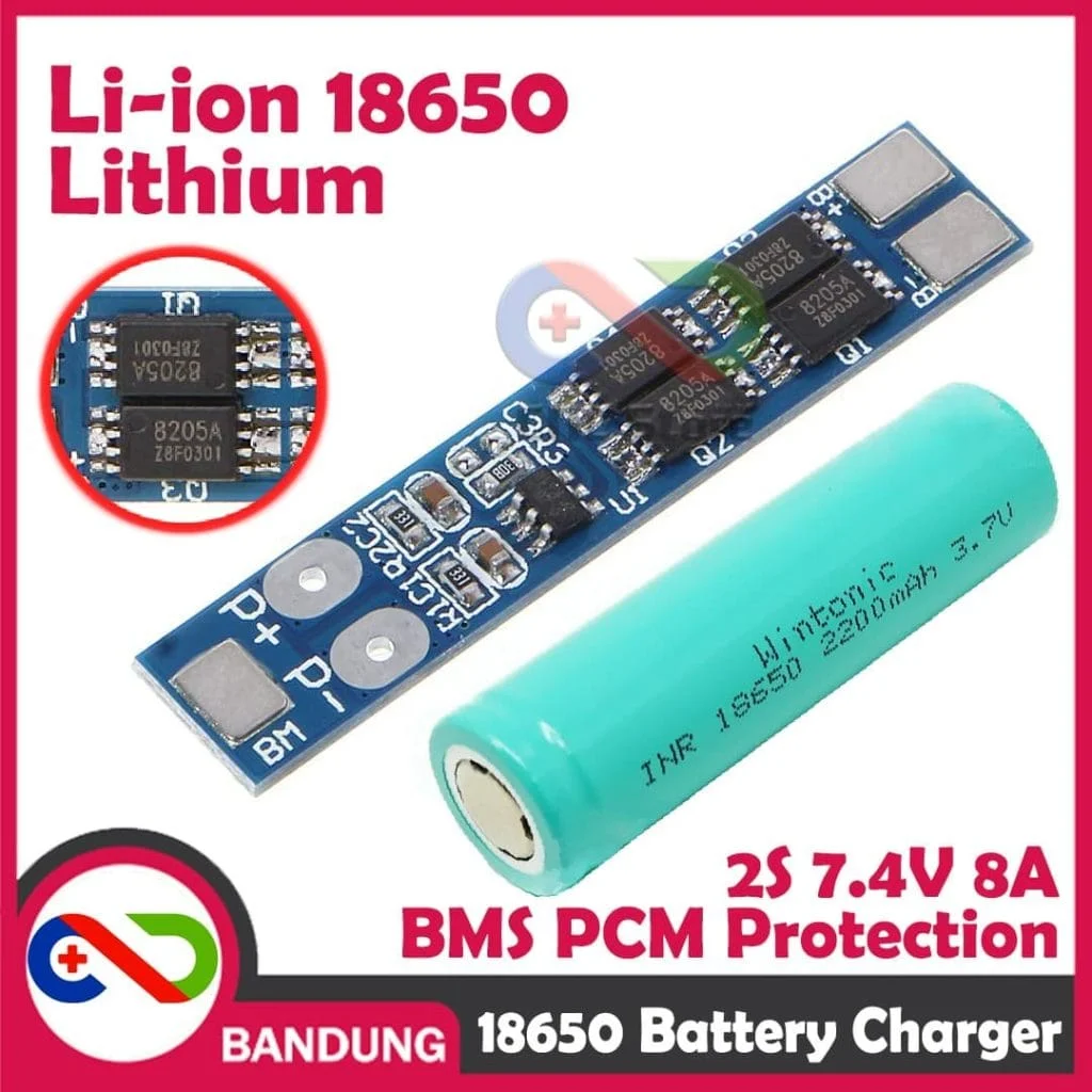 2S 8A 7.4V 8.4V 18650 LI-ION LITHIUM BATTERY CHARGER BMS PCM PROTECTION