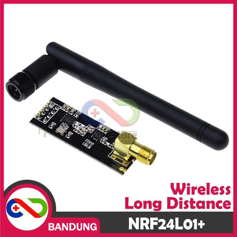 NRF24L01+ PA +LNA 2.4GHZ SMA ANTENNA WIRELESS TRANSCEIVER LONG DISTANCE 1000M MODULE