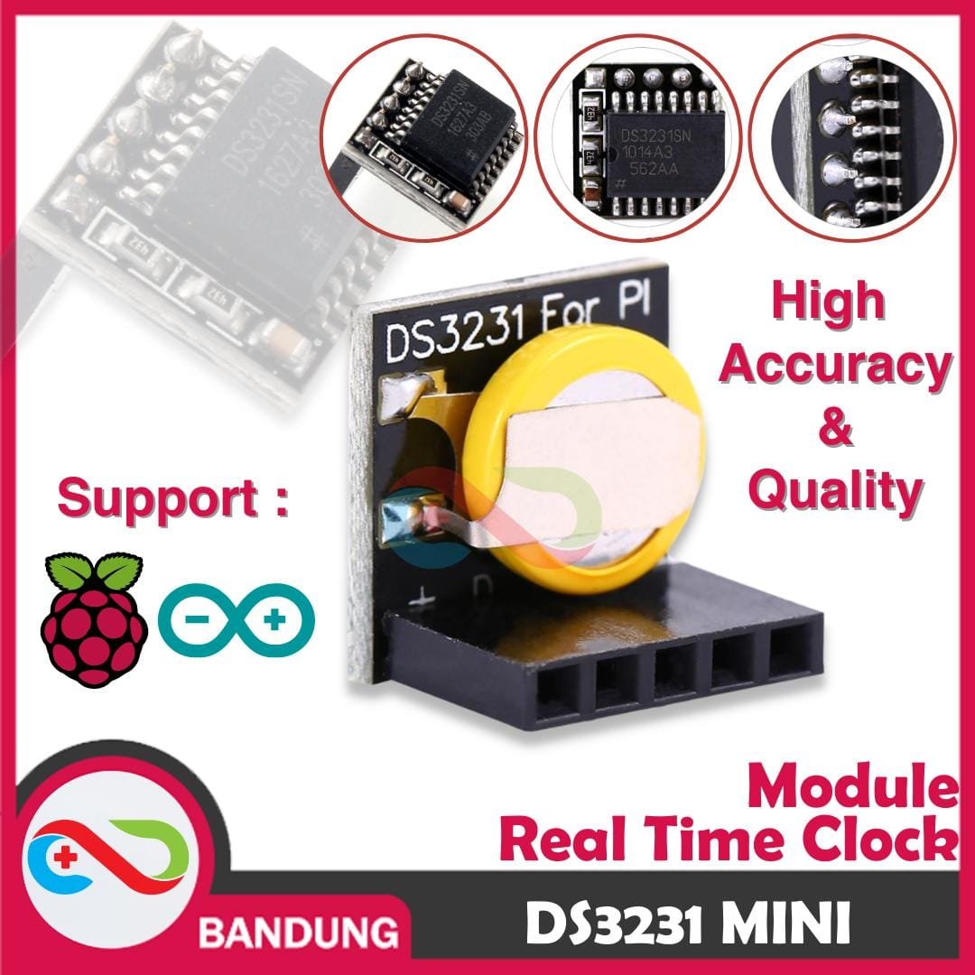 DS3231 MINI RTC RASPBERRY PI ARDUINO REAL TIME CLOCK MODULE