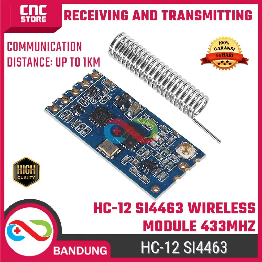 HC-12 SI4463 wireless module 433MHz receiving and transmitting 1km