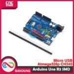 ARDUINO UNO R3 ATMEGA328P SMD CH340 ATMEGA328P MICRO USB - A - Gambar 3