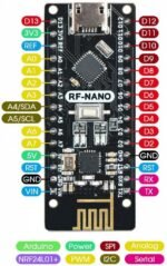 RF-NANO ARDUINO NANO V3.0 ATMEGA328P INTEGRATE NRF24L01+ WIRELESS 2.4GHz-A - Gambar 2