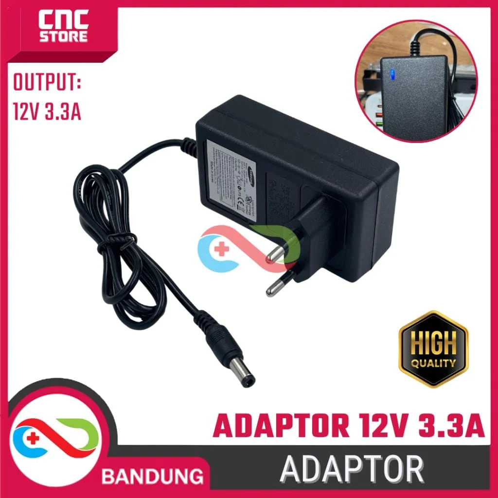 Charger Adaptor 12V 3A Samsung Korea – Output Real 3A, Cocok CCTV & DIY